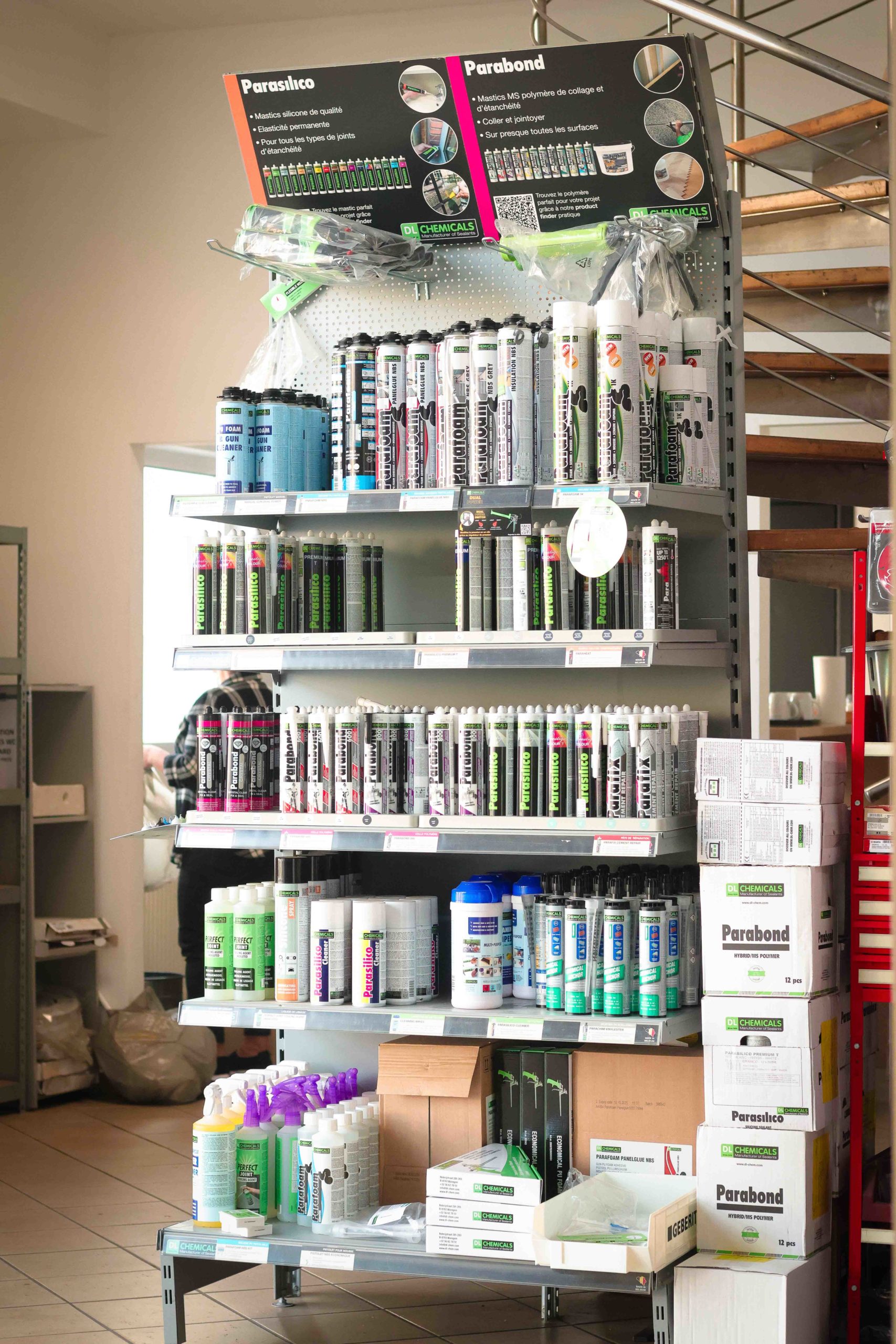 Rayons colles et mastics Pyrotech